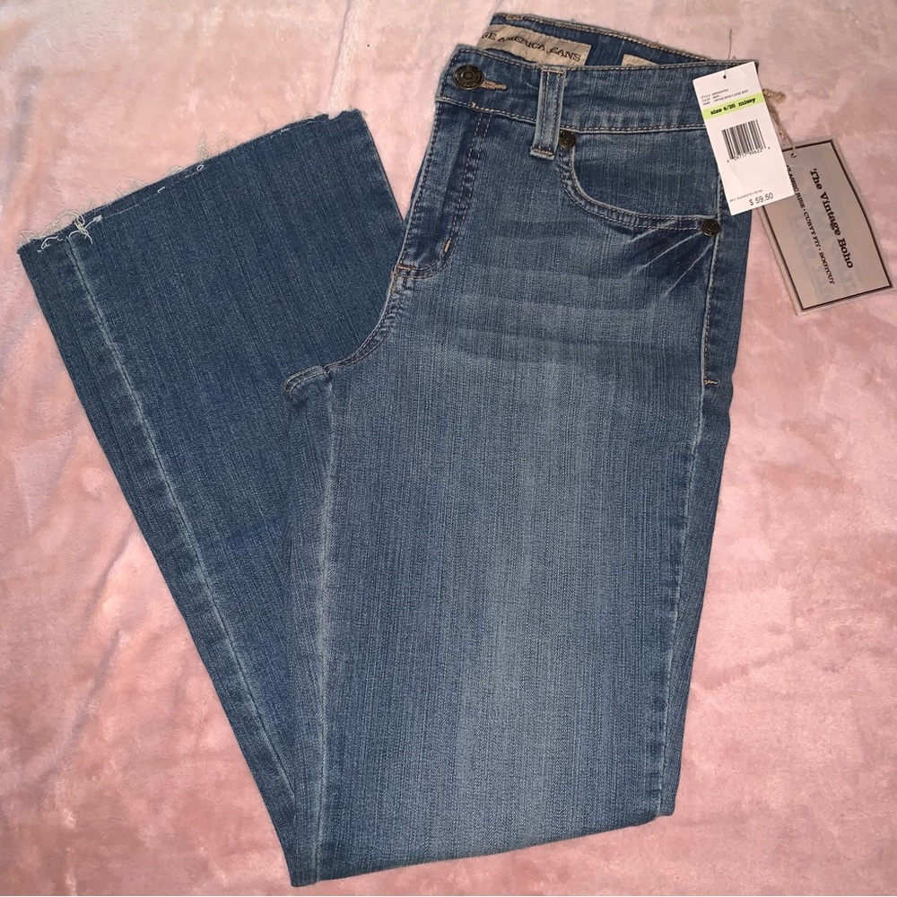 NEW: Nine West The Vintage Boho Classic Rise Bootcut Jean in Size 4/26